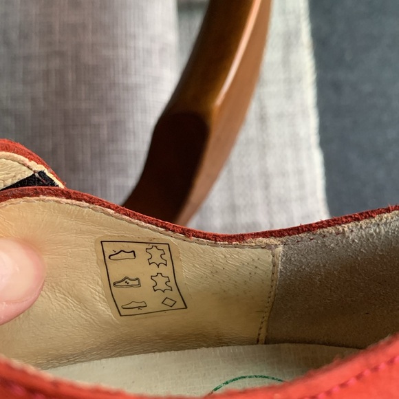 LOINTS OF HOLLAND - Fine suede - orange/red Mary Jane Pumps - Picture 7 of 15